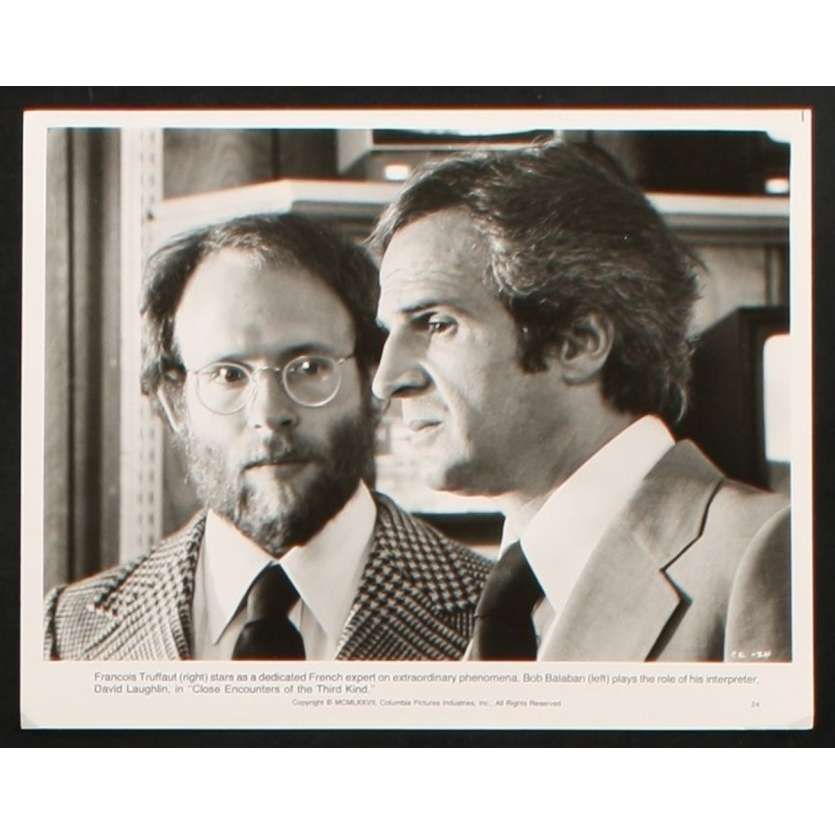 RENCONTRES DU 3E TYPE Photo de Presse 2 20x25 - 1977 - Richard Dreyfuss, Steven Spielberg