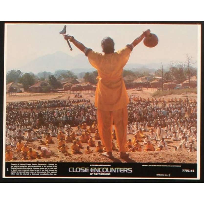 CLOSE ENCOUNTERS OF THE THIRD KIND US Lobby Card 2 8x10- 1977 - Steven Spielberg, Richard Dreyfuss