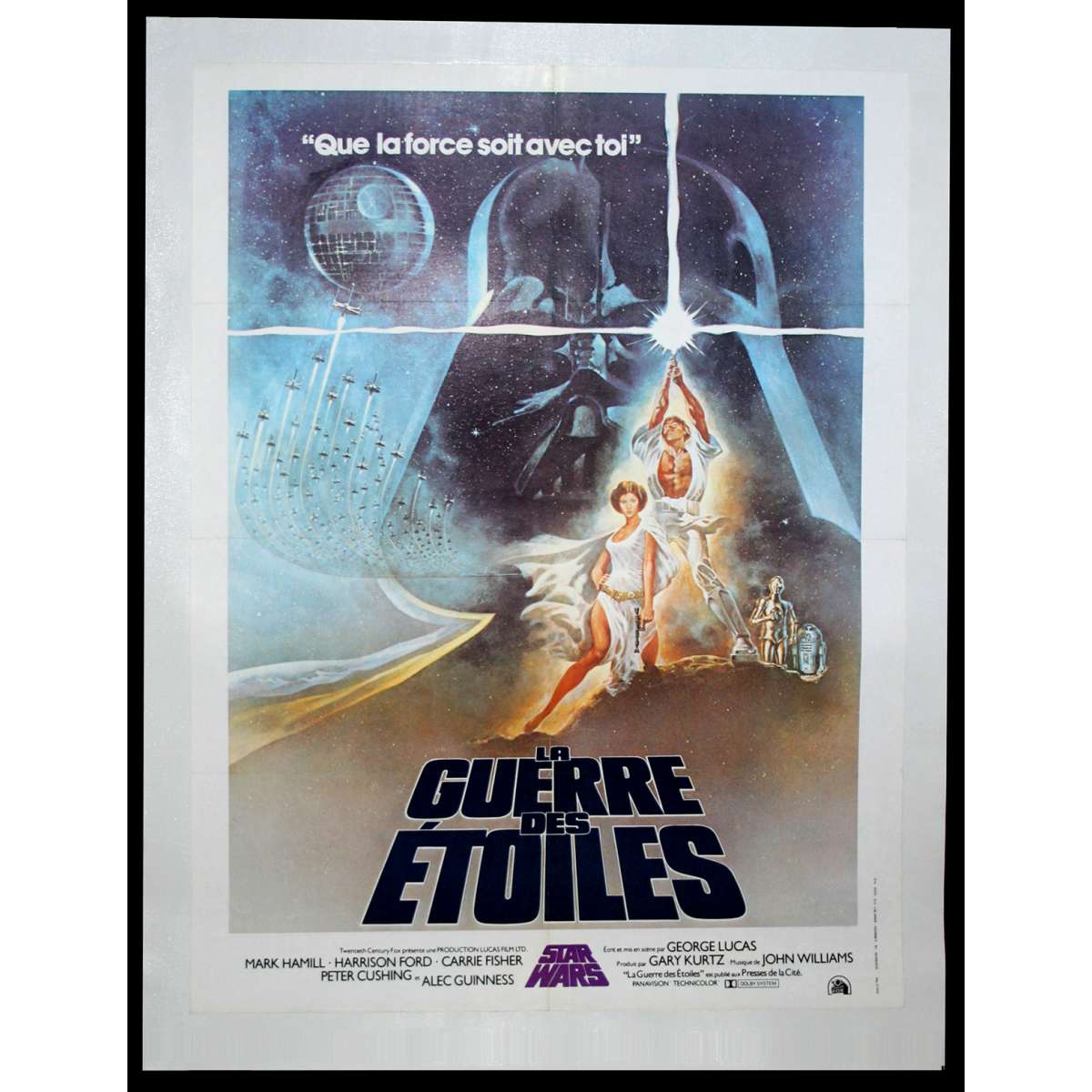 Affiche cinema Star Wars Un nouvel espoir 1977