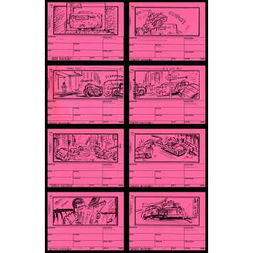 GHOSTBUSTERS Storyboard 5 21x30 - 1983 - Harold Ramis, Dan Aycroyd GHOSTBUSTERS Storyboard 5 21x30 - 1983 - Harold Ramis, Dan Aycroyd