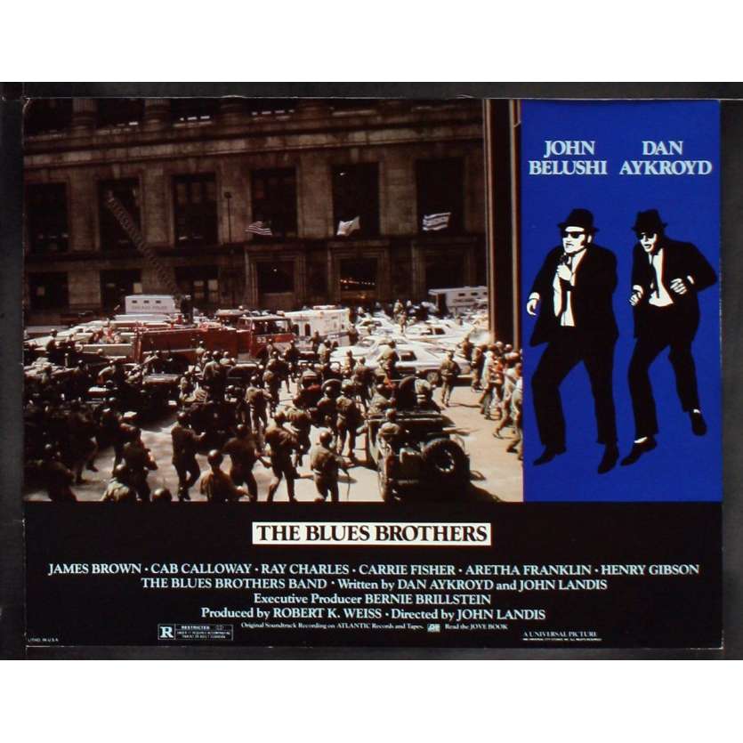 BLUES BROTHERS Photo de film 4 28x36 - 1981 - John Belushi, John Landis