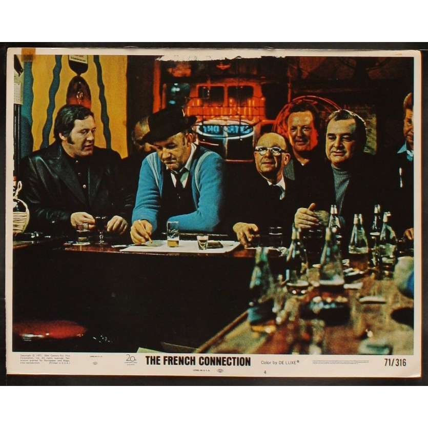 FRENCH CONNECTION Photo de film 4 28x36 - 1971 - Gene Hackman, Roy Sheider, Willam Friedkin