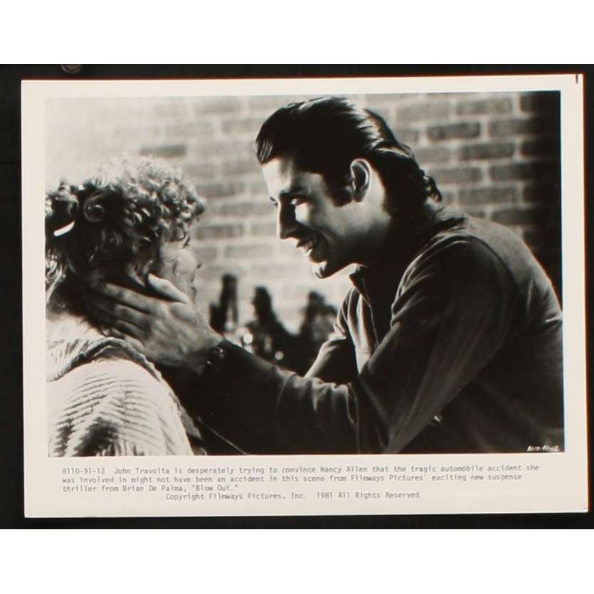 BLOW OUT Photo de presse 8 20x25 - 1981 - John Travolta, Brian de Palma