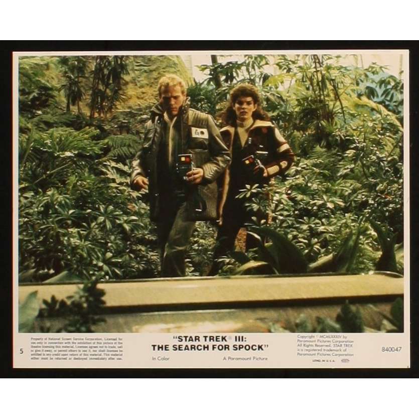 STAR TREK III US Lobby Card 5 8x10 - 1984 - , Leonard Nimoy