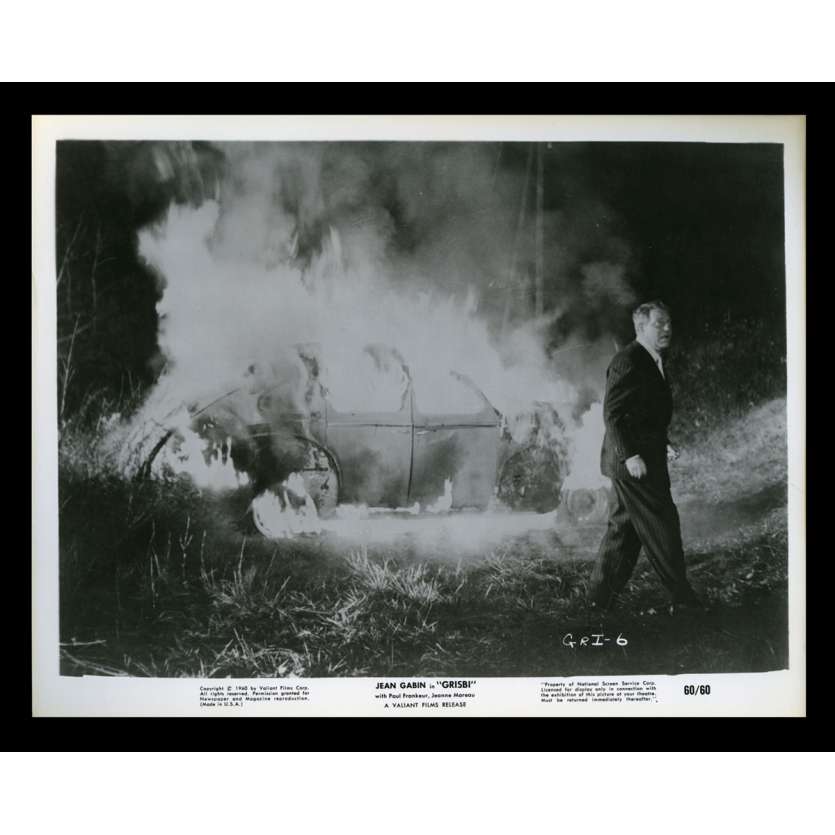 TOUCHEZ PAS AU GRISBI Photo de presse 8 20x25 - 1960 - Jean Gabin, Lino Ventura, Jacques Becker
