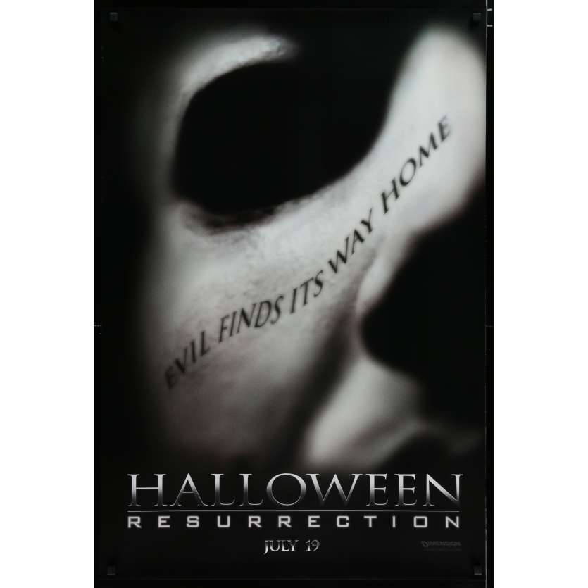 HALLOWEEN RESURRECTION US Movie Poster 29x41 - 2002 - Rick Rosenthal, Jamie Lee Curtis