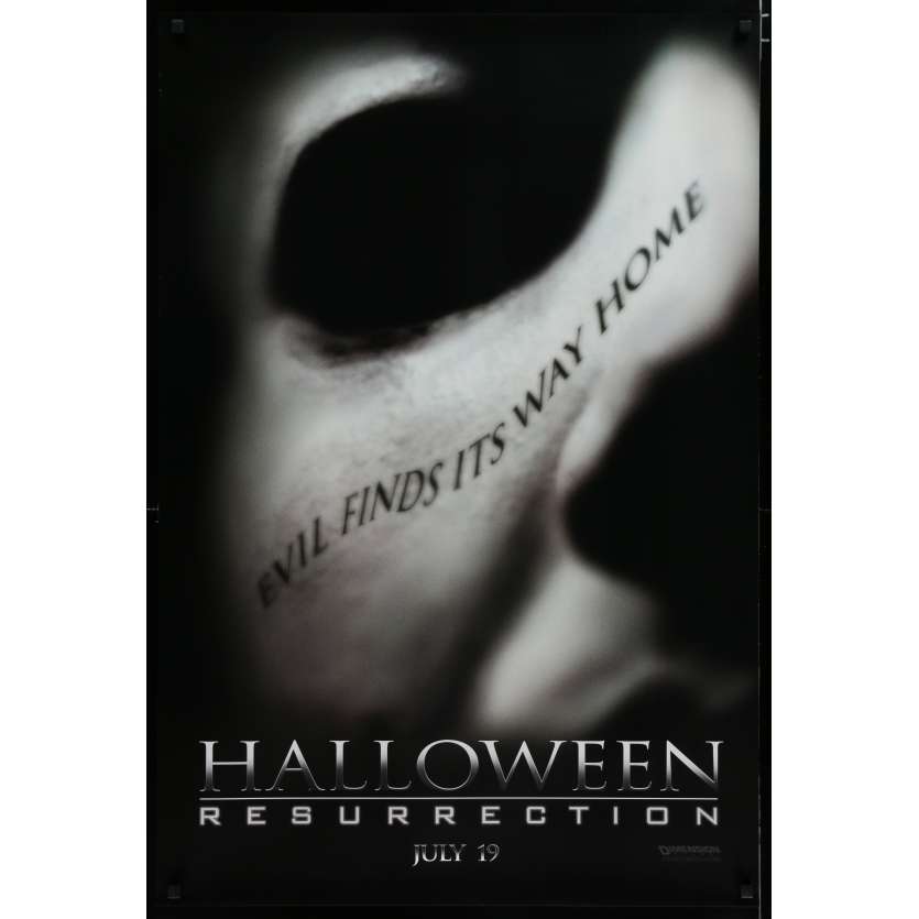 HALLOWEEN RESURRECTION Movie Poster Halloween Resurrection