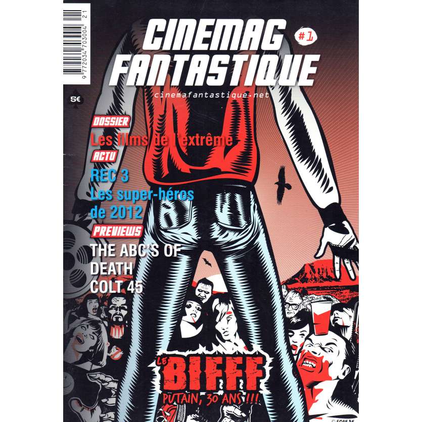 CINEMAG FANTASTIQUE N01 Fanzine 21x30 - 2014