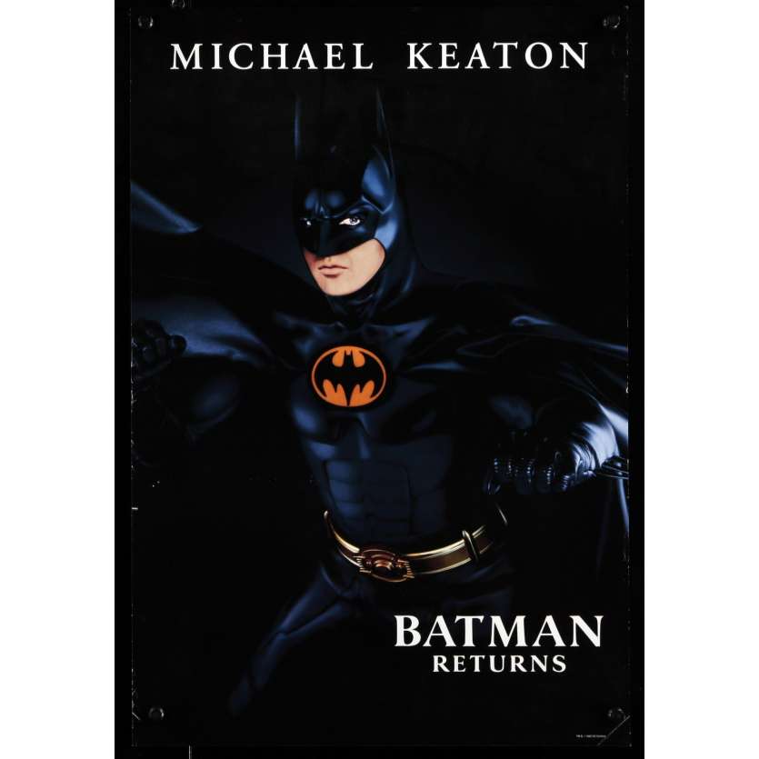 BATMAN RETURNS Teaser US Movie Poster  13x19 - 1992 - Tim Burton, Michael Keaton