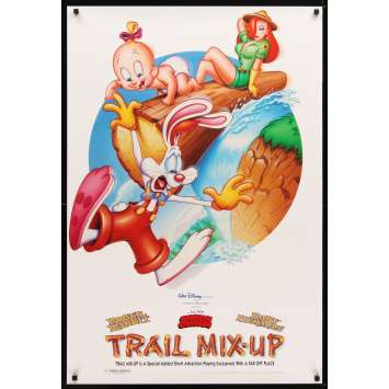 ROGER RABBIT : TRAIL MIX UP Affiche de film 69x104 - 1993 - Charles Fleischer, Robert Zemeckis