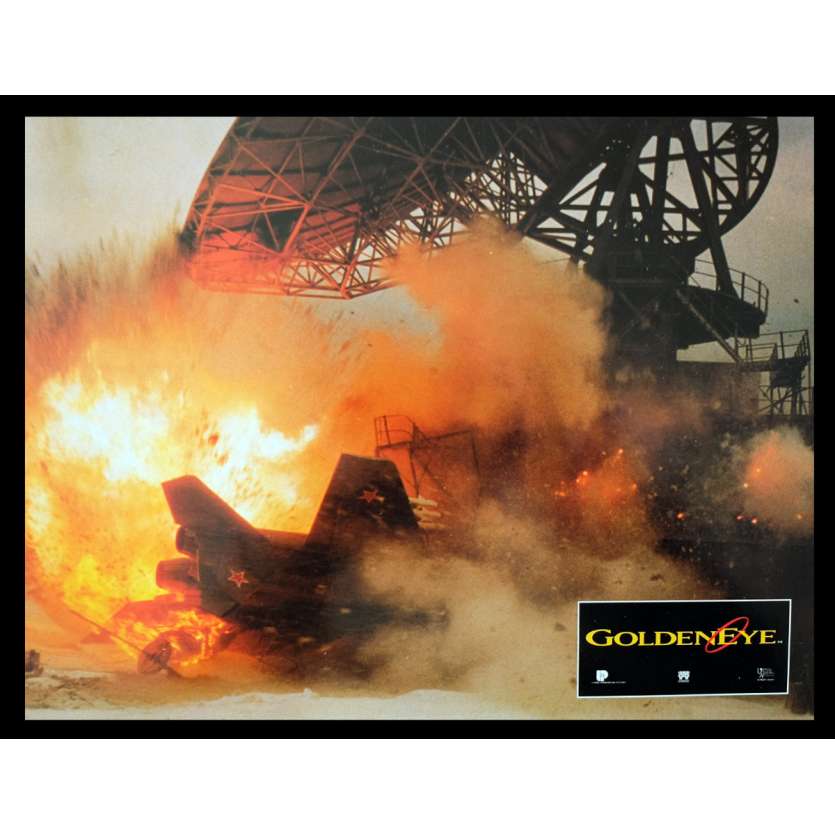 GOLDENEYE French Lobby Card 3 9x12 - 1995 - Martin Campbell, Pierce Brosnan