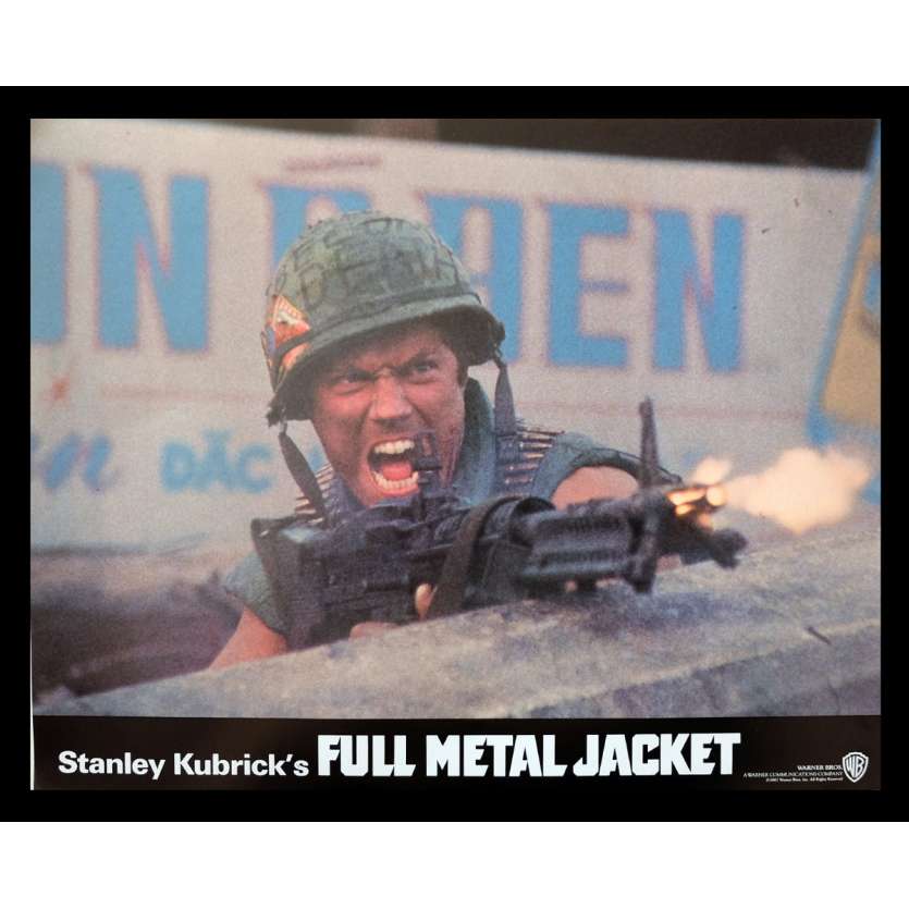 FULL METAL JACKET British Lobby Card 3 11x14 - 1987 - Stanley Kubrick, Matthew Modine