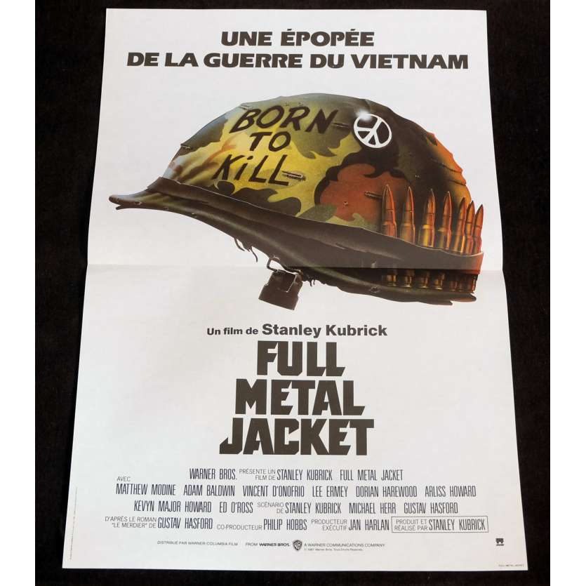 FULL METAL JACKET Affiche de film 7 40x60 - 1987 - Matthew Modine, Stanley Kubrick