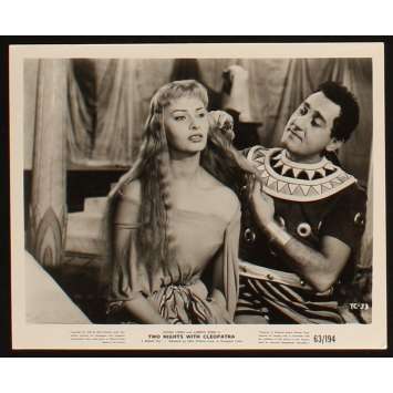 DEUX NUITS AVEC CLEOPATRE Photo de presse 1 20x25 - 1954 - Sophia Loren, Mario Mattoli