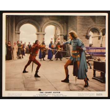 COURT JESTER US Lobby Card 2 8x10 - 1955 - Melvin Franck, Danny Kaye