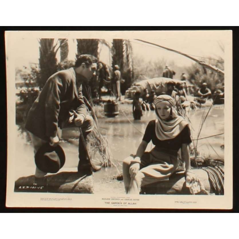 LE JARDIN D'ALLAH Photo de presse 2 20x25 - 1936 - Marlene Dietrich, Richard Boleslawski