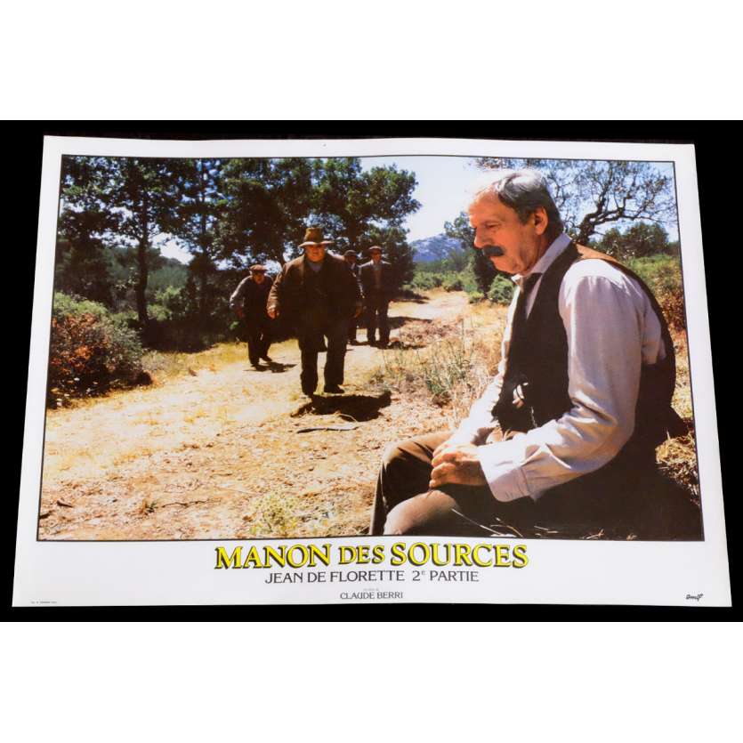 MANON DES SOURCES Photo de film 13 30x40 - 1986 - Yves Montand, Claude Berri