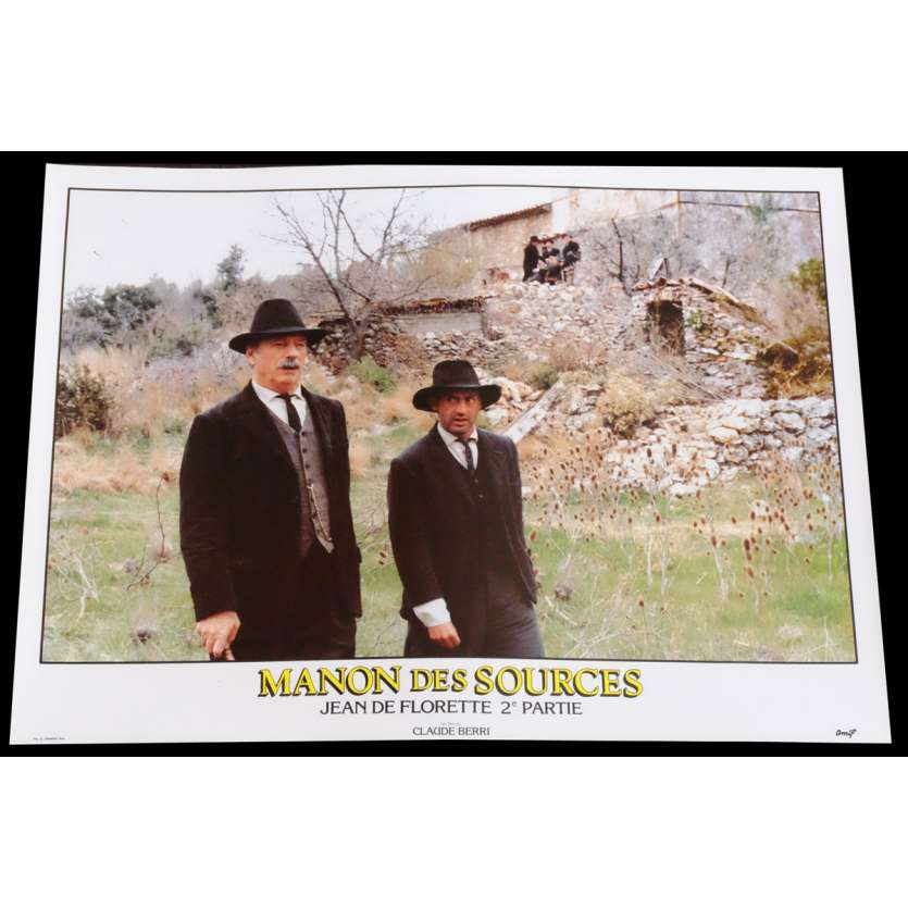 MANON DES SOURCES French Lobby Card 3 10x15 - 1986 - Claude Berri, Yves Montand