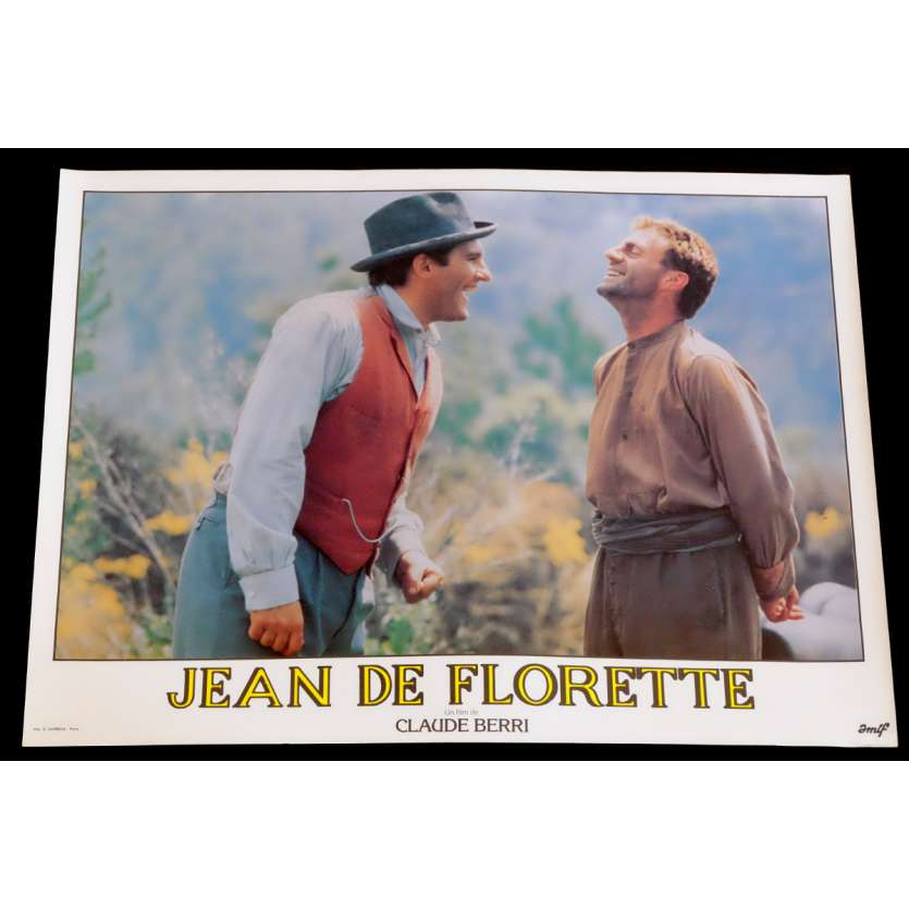 JEAN DE FLORETTE French Lobby Card 17 10x15 - 1986 - Claude Berri, Gérard Depardieu