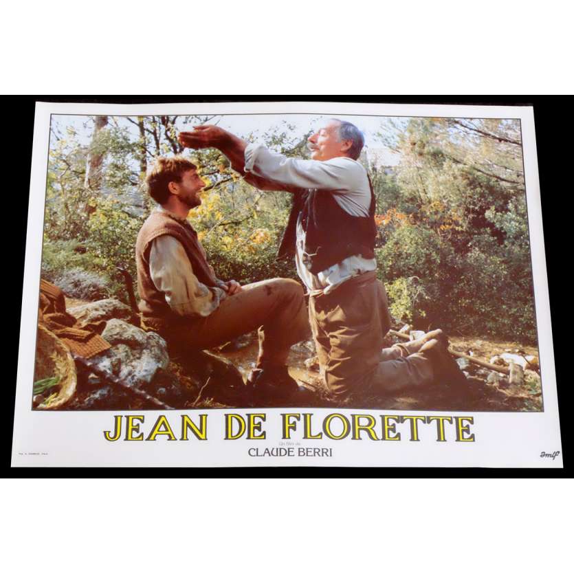 JEAN DE FLORETTE French Lobby Card 14 10x15 - 1986 - Claude Berri, Gérard Depardieu