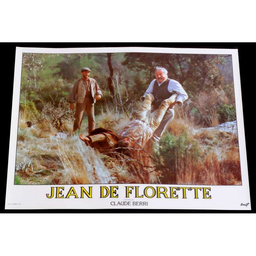 JEAN DE FLORETTE Photo de film 12 30x40 - 1986 - Gérard Depardieu, Claude Berri
