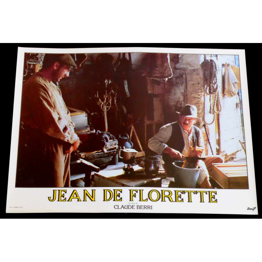 JEAN DE FLORETTE Photo de film 10 30x40 - 1986 - Gérard Depardieu, Claude Berri
