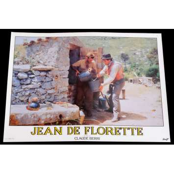 JEAN DE FLORETTE French Lobby Card 7 10x15 - 1986 - Claude Berri, Gérard Depardieu