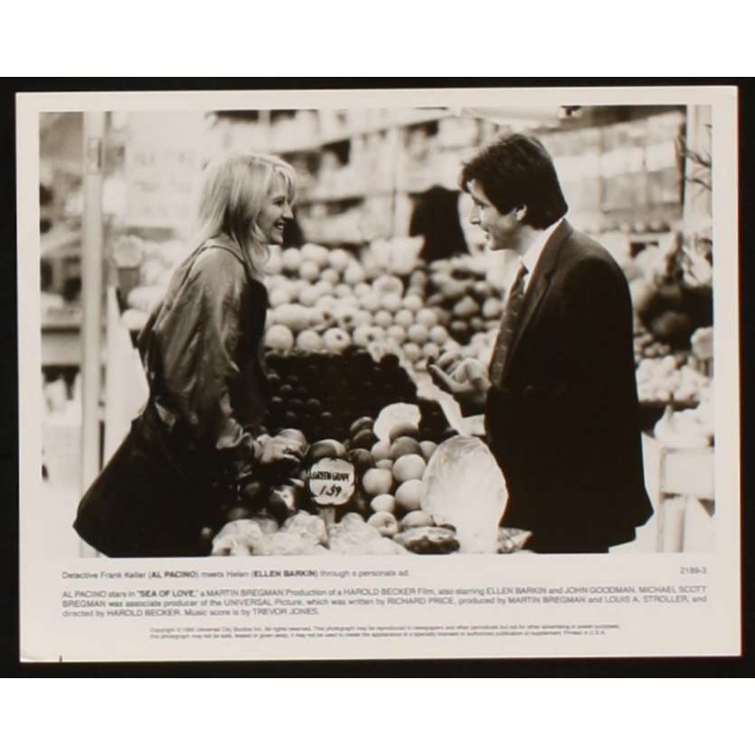 SEA OF LOVE US Movie Still 2 8x10 - 1989 - Harold Becker, Al Pacino