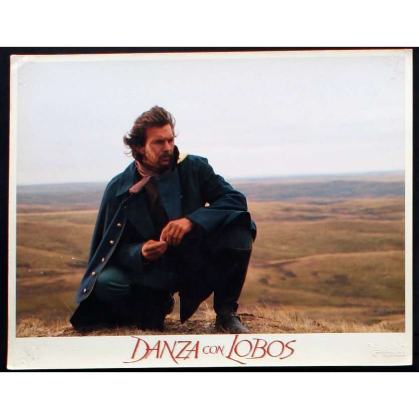 DANCES WITH WOLVES US Lobby Card 1 11x14 - 1990 - Kevin Costner, Kevin Costner