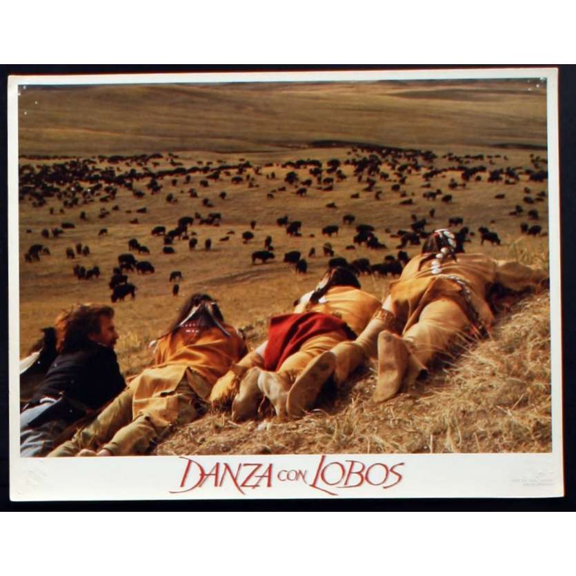 DANCES WITH WOLVES US Lobby Card 2 11x14 - 1990 - Kevin Costner, Kevin Costner