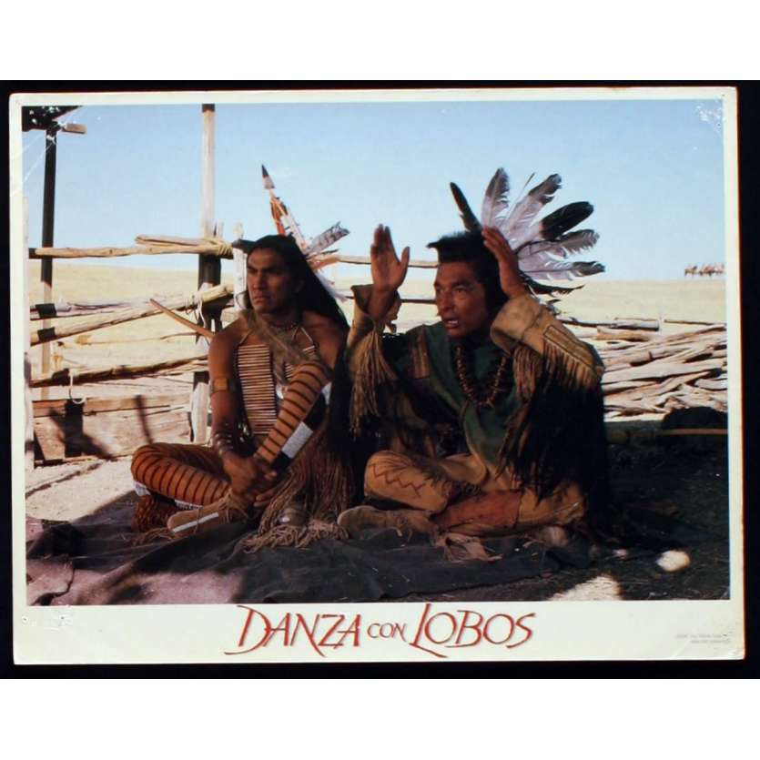DANCES WITH WOLVES US Lobby Card 4 11x14 - 1990 - Kevin Costner, Kevin Costner