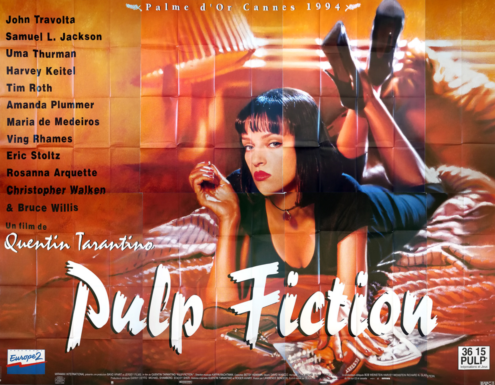 grande affiche pulp fiction