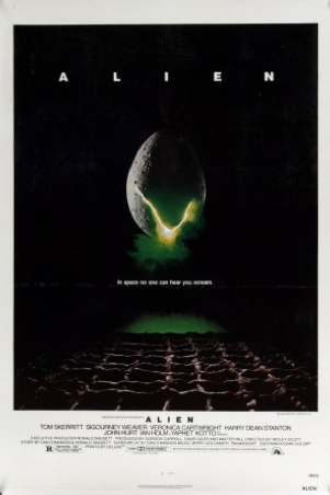 Affiche de film ALIEN de Ridley Scott