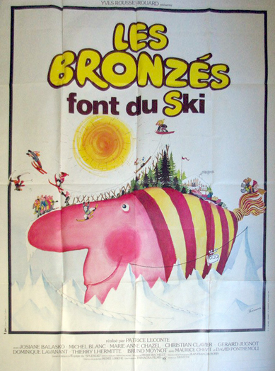 Affiche de film originale française de Les Bronzés font du ski