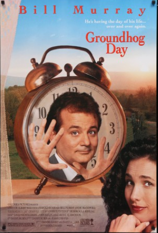 Affiche de film Un Jour sans Fin avec Bill Murray