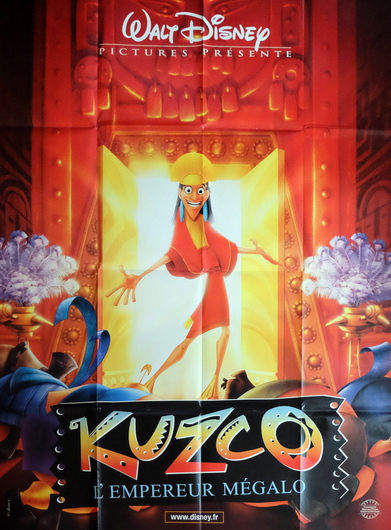 Affiche de film originale française de Kuzco