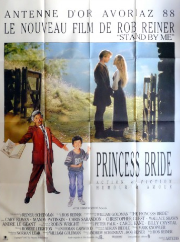 The Princess Bride original vintage french movie poster