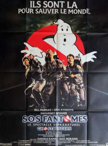 Ghostbusters original american vintage movie poster