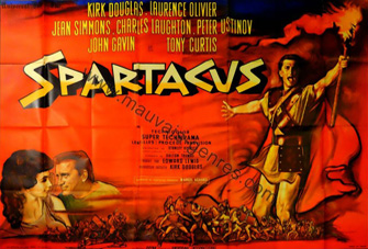 Affiche de Spartacus de René Péron