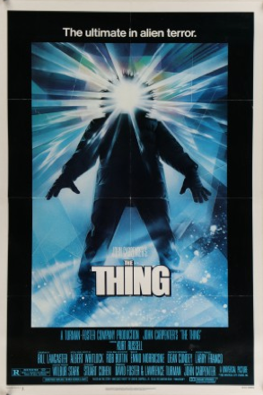 Affiche de film The Thing de John Carpenter